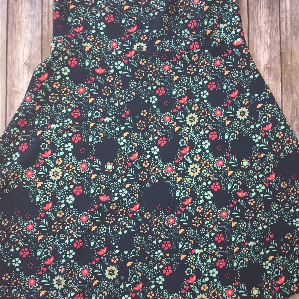 LuLaRoe 2XL Floral Azure